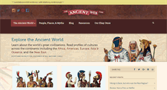 Desktop Screenshot of ancientweb.org